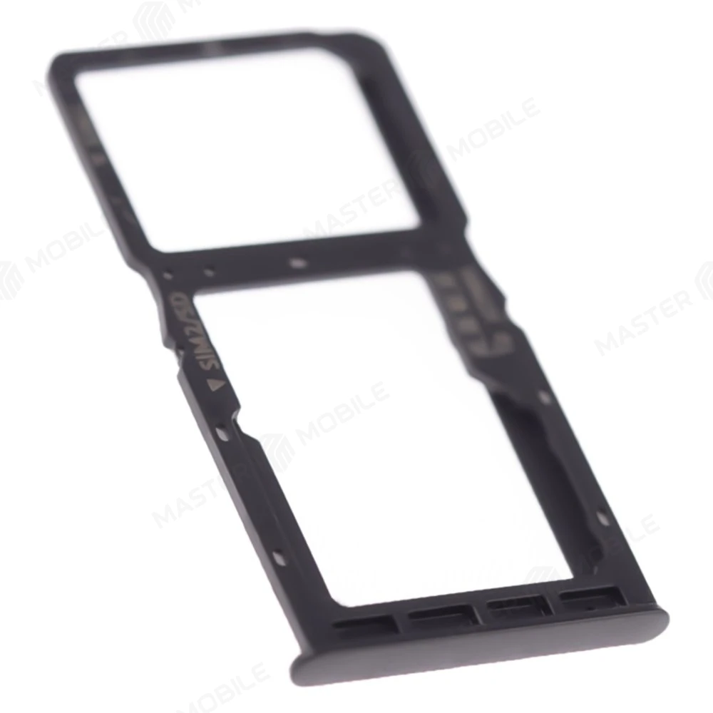 Держатель сим-карты для Huawei P30 Lite / Nova 4e (MAR-LX1M/MAR-AL00) / Honor 20S (MAR-LX1H) / Honor 20 Lite (MAR-LX1H) (черный) фото №3