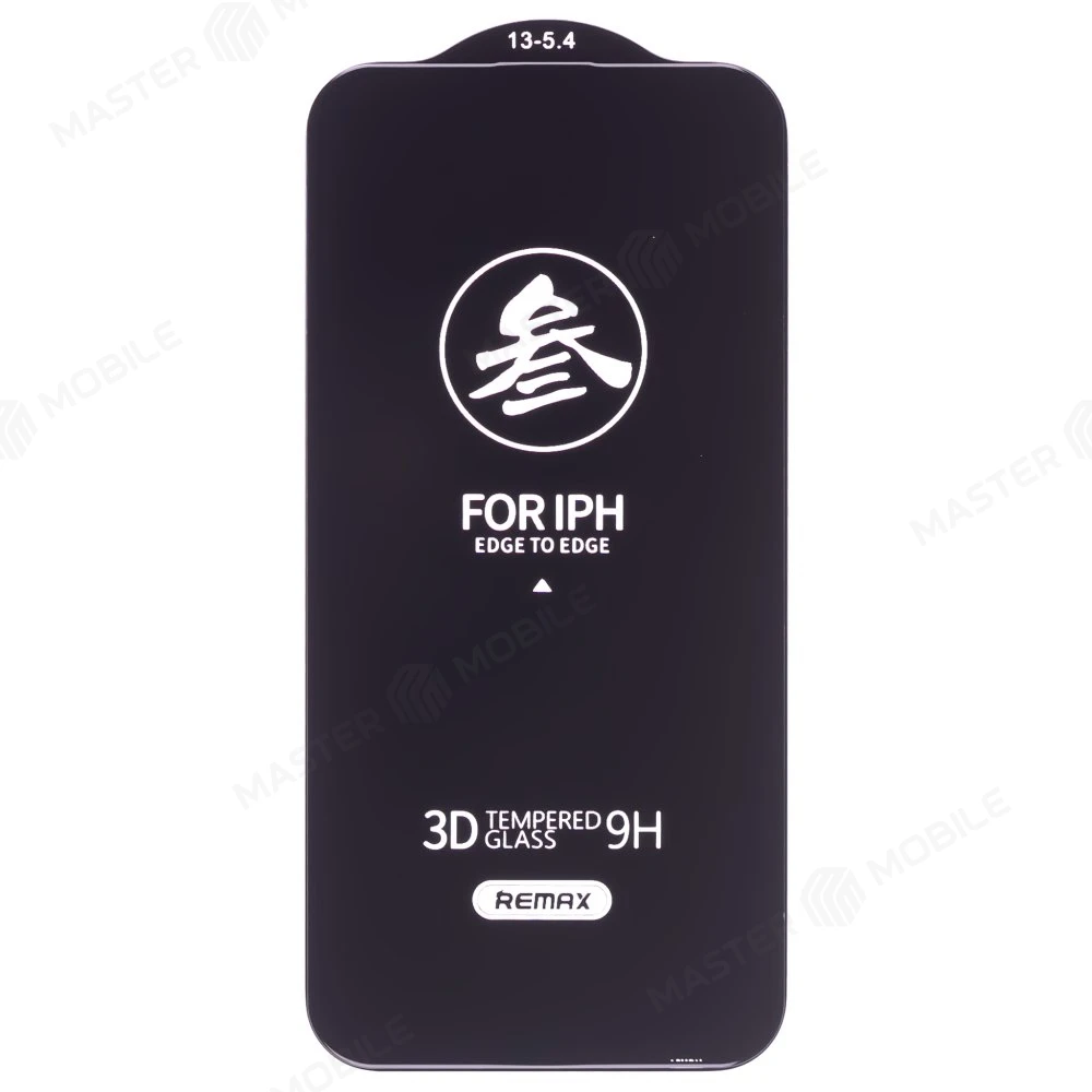 Защитное стекло Remax Medicine Glass GL-27 для Apple iPhone 13 mini (черный) фото №3