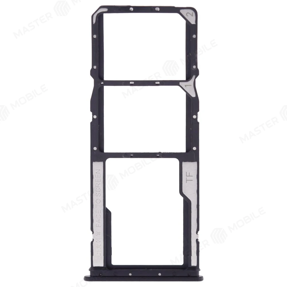 Держатель сим-карты для Xiaomi Poco M4 Pro 4G (2201117PG) (черный)  фото №1