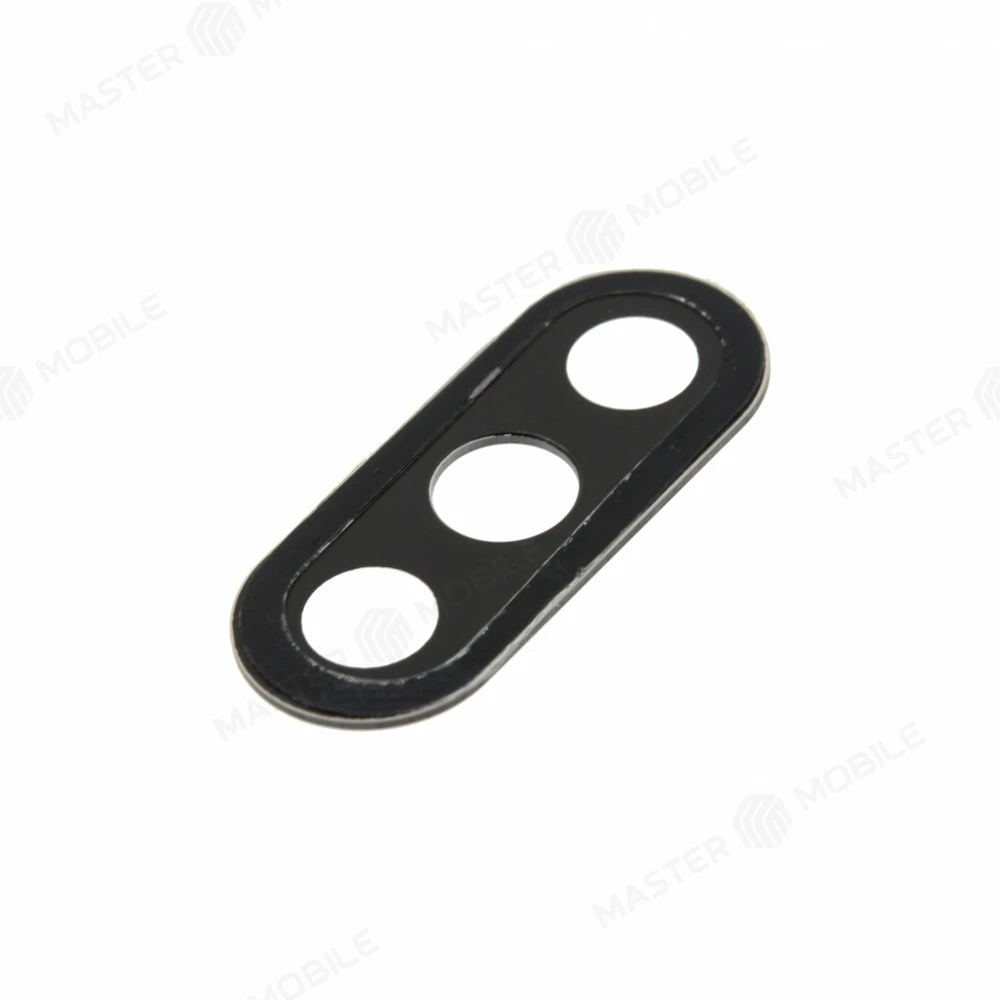 Стекло задней камеры для Xiaomi Redmi S2 (M1803E6G) (без рамки) (черный) фото №2