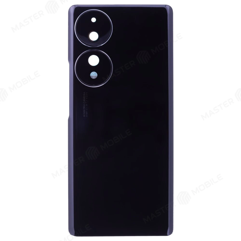 Задняя крышка для Huawei Honor 70 (FNE-NX9) (черный) (в сборе со стеклом камеры) фото №1
