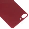 Задняя крышка для Apple iPhone 8 Plus (красный) (с широким отверстием) (Premium) фото №3