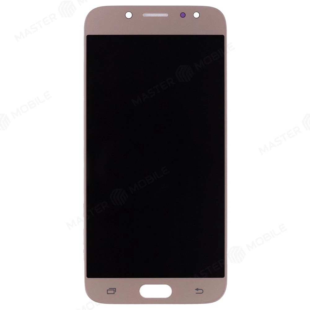 Дисплей для Samsung J730 Galaxy J7 (2017) + тачскрин (золотистый) (OLED) фото №1
