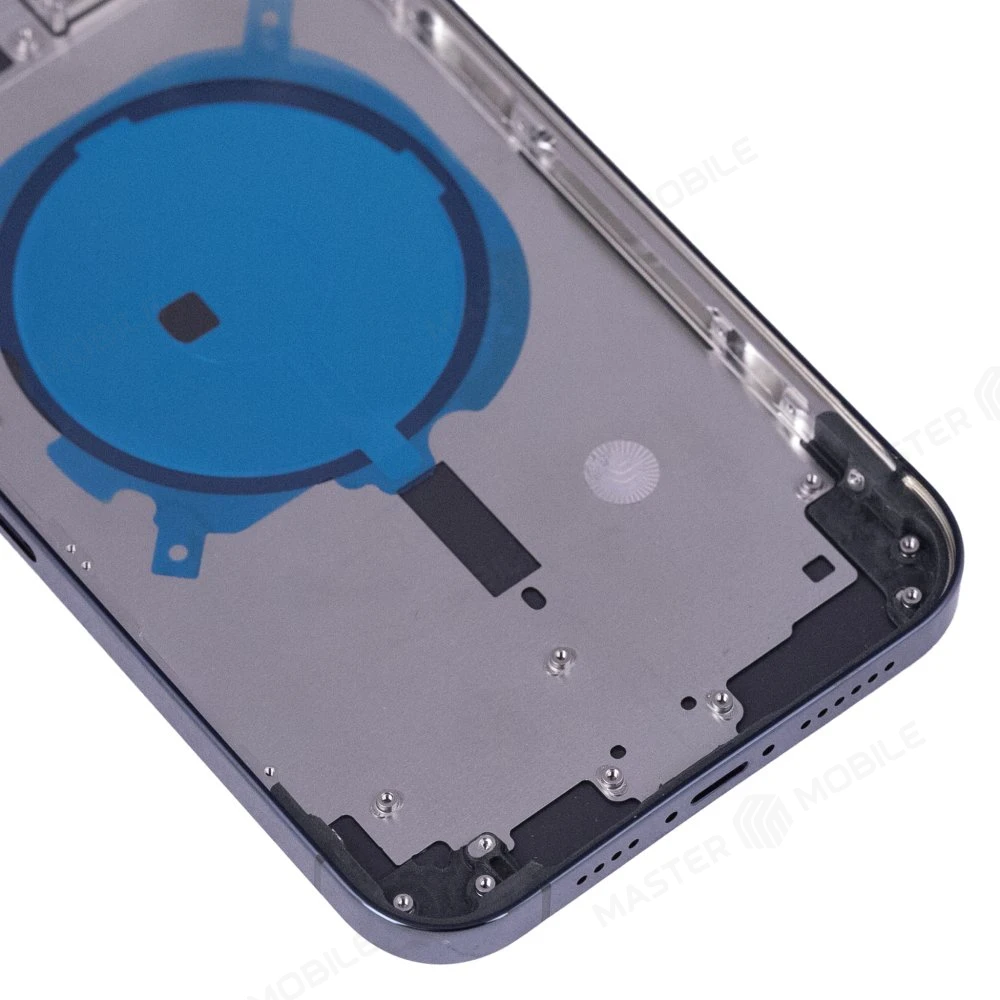 Корпус для Apple iPhone 12 Pro Max (синий) (Premium) фото №4