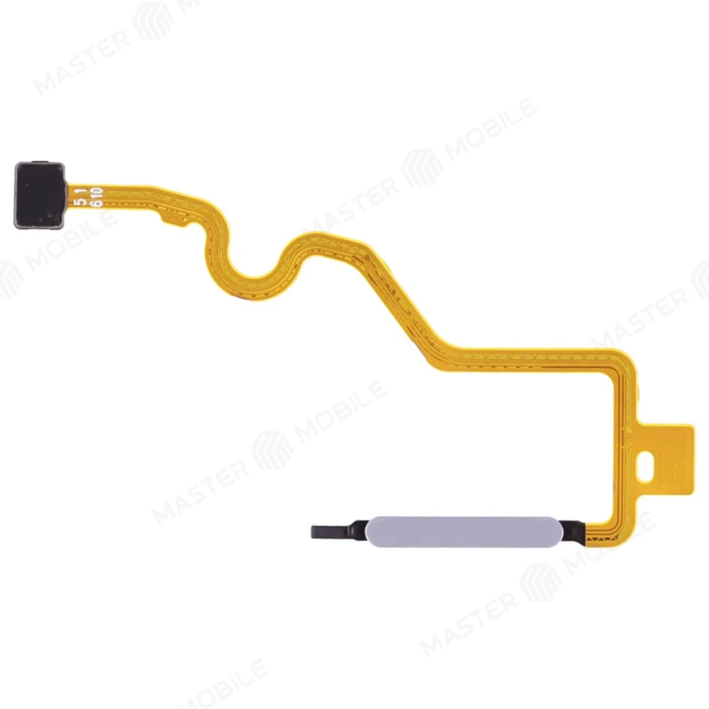 Шлейф для Tecno Spark 20 (KJ5) с комп. + сканер отпечатка пальца (белый) фото №1