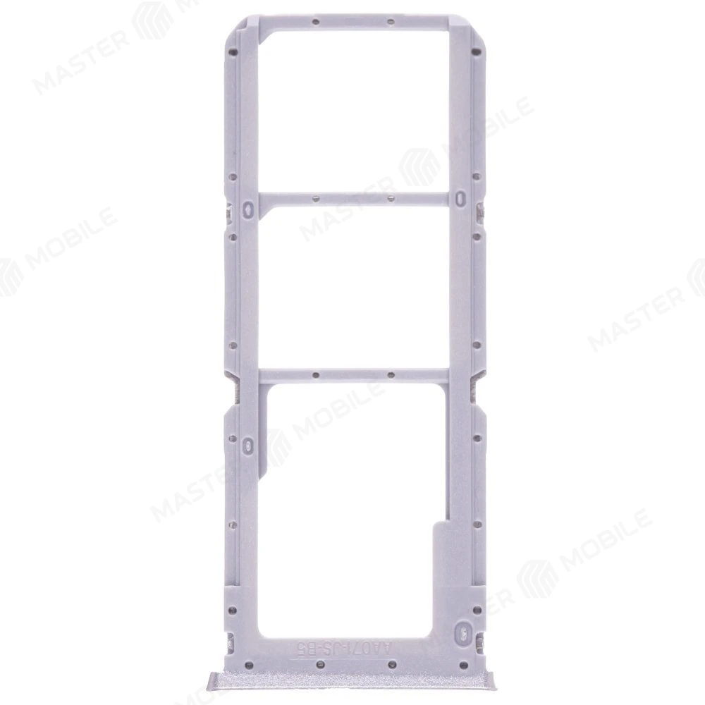 Держатель сим-карты для OPPO A16 (CPH2269) (серебристый) фото №2