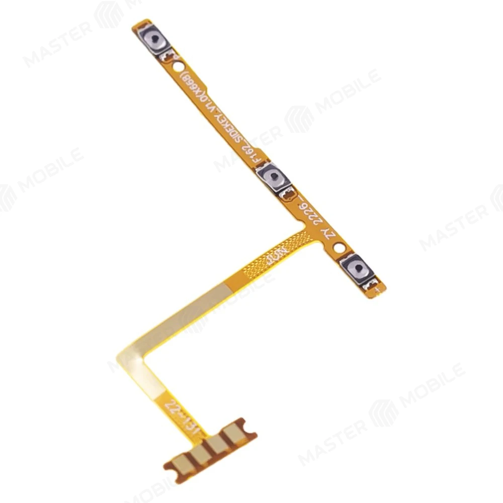 Шлейф для Infinix Hot 12 Pro (X668C) с комп. (на кнопку включения и кнопки громкости)  фото №3