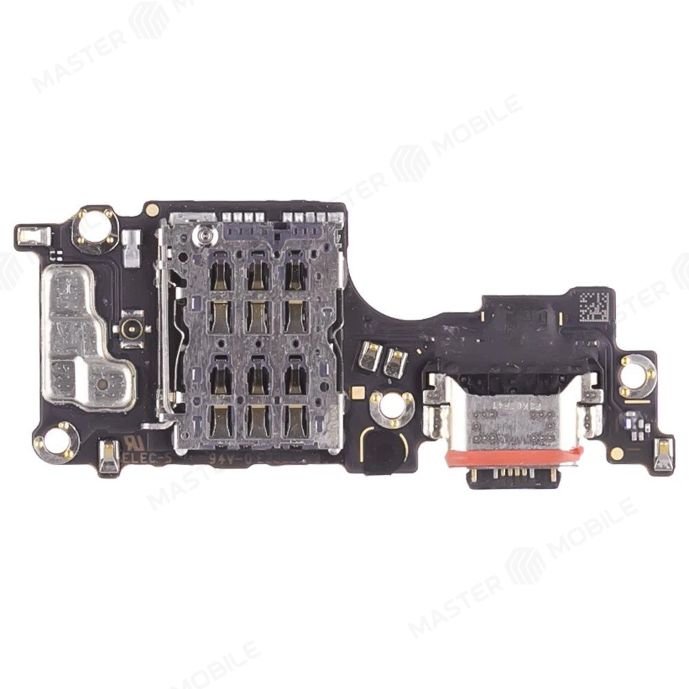 Нижняя плата для Vivo V27 (V2246) с комп. + разъем зарядки + микрофон (ORIG100) фото №2