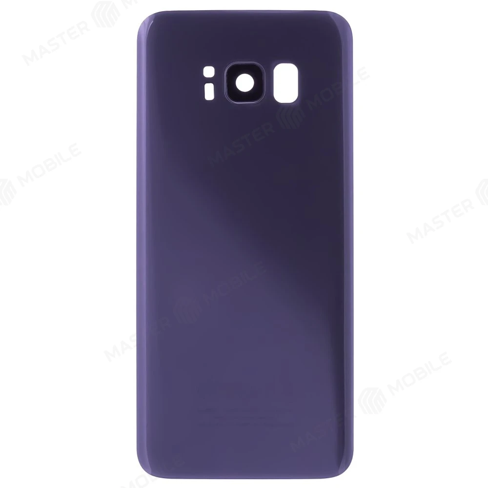 Задняя крышка для Samsung G950 Galaxy S8 (фиолетовый) (в сборе со стеклом камеры) фото №1