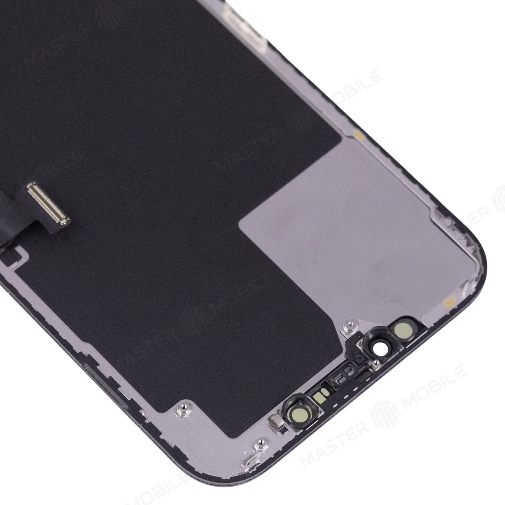 Дисплей для Apple iPhone 12 Pro Max + тачскрин (черный) (с разбора) (ORIG100) фото №3