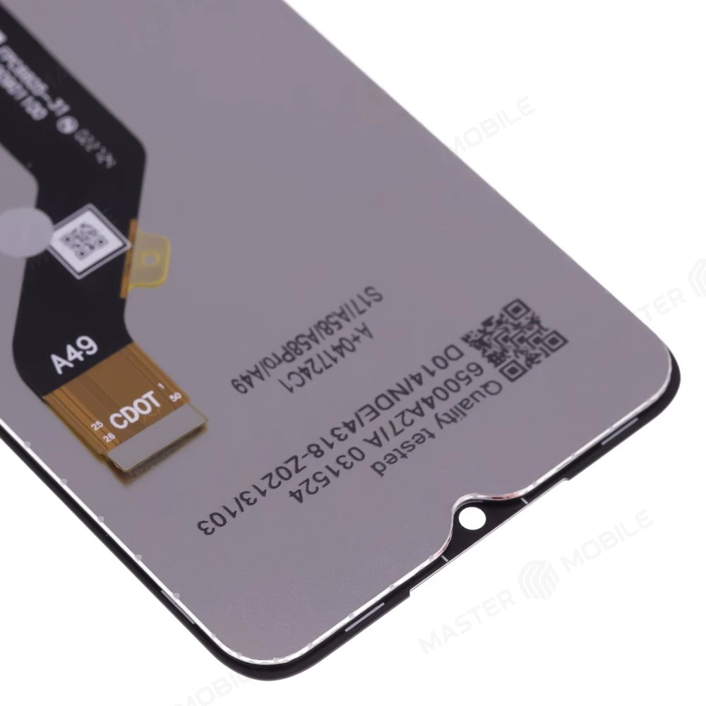 Дисплей для Itel A49 + тачскрин (черный) (Medium) фото №3