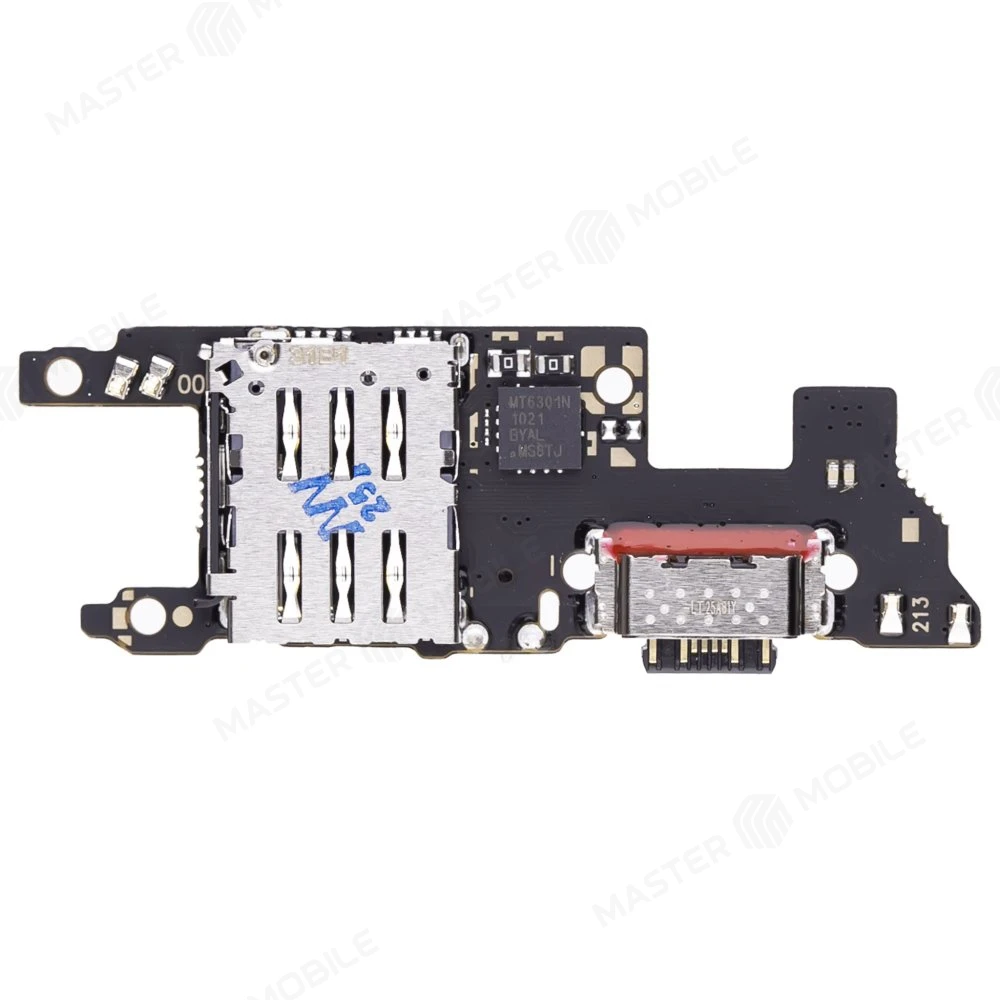 Нижняя плата для Huawei Honor Magic 7 (PTP-N29) с комп. + разъем зарядки + микрофон + разъем SIM фото №2