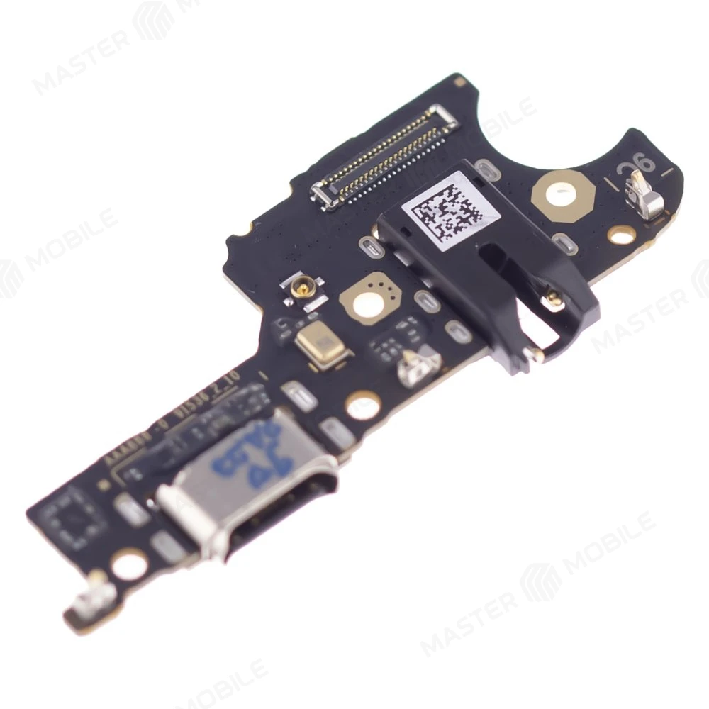 Нижняя плата для Realme C25 (RMX3191) / C25S (RMX3195) / Narzo 50A (RMX3430) с комп. + разъем зарядки + микрофон (ORIG100) фото №3