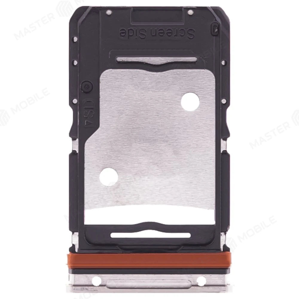 Держатель сим-карты для Infinix Zero X Pro (X6811) (серебристый) фото №2