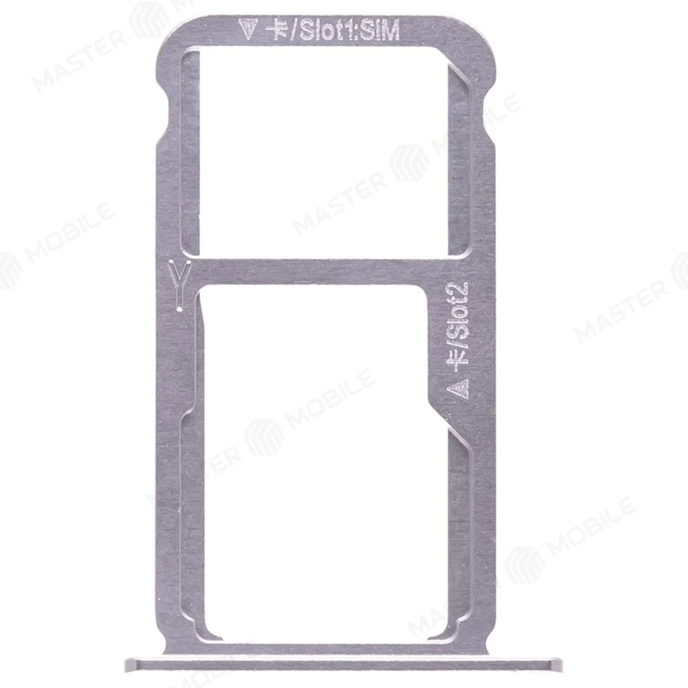 Держатель сим-карты для Huawei Honor 8 (FRD-L09) (серебристый) фото №1