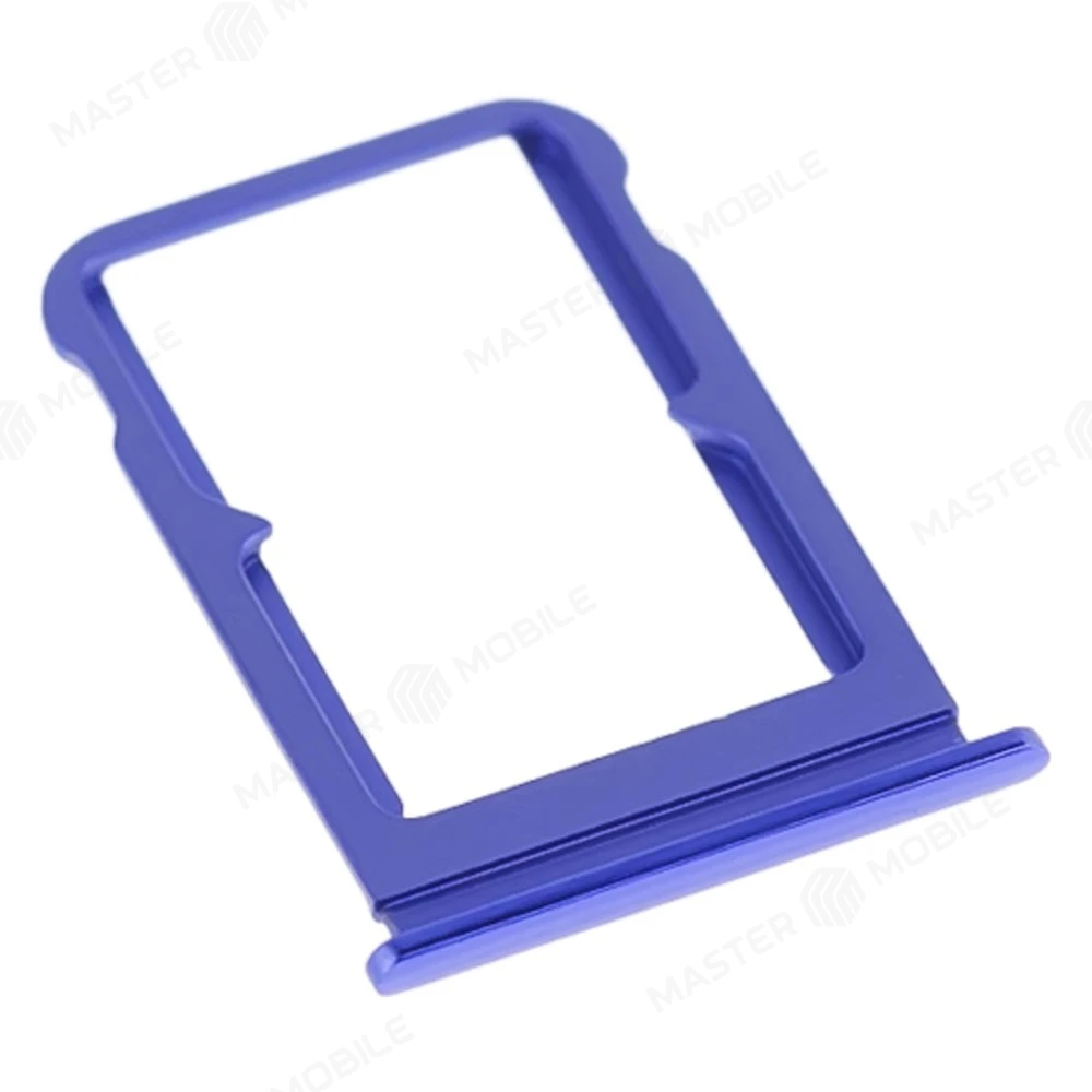 Держатель сим-карты для Xiaomi Mi 9 (M1902F1G) / Mi 9 SE (M1903F2G) (синий)  фото №3