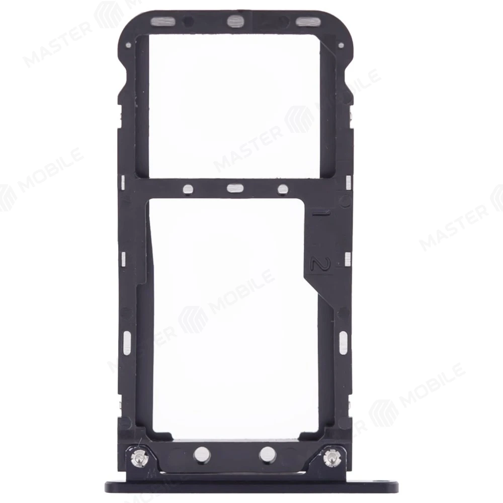 Держатель сим-карты для Xiaomi Mi A1 (MDG2) / Mi 5x (черный)  фото №1