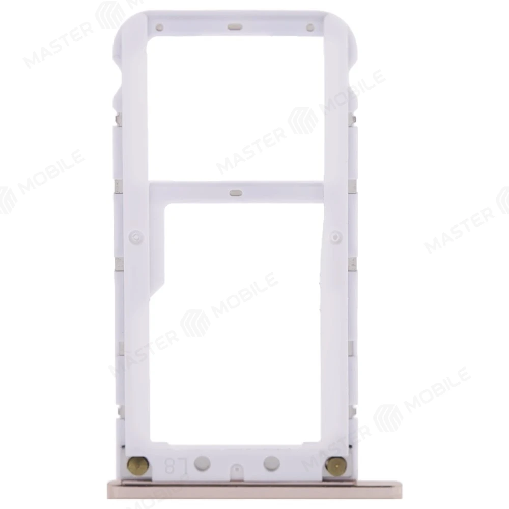 Держатель сим-карты для Xiaomi Mi Max 3 (M1804E4A) (золотистый)  фото №2