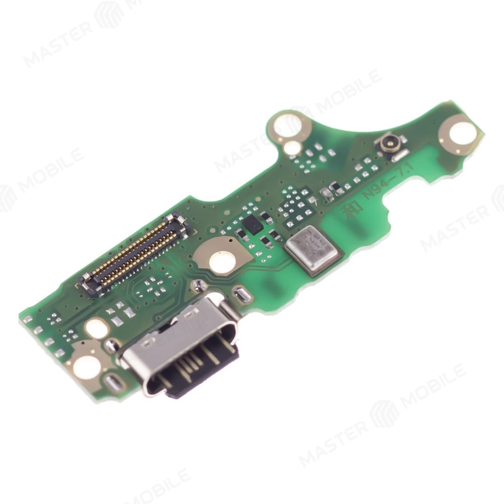 Нижняя плата для Nokia 7.1 (TA-1095) с комп. + разъем зарядки + микрофон  фото №3