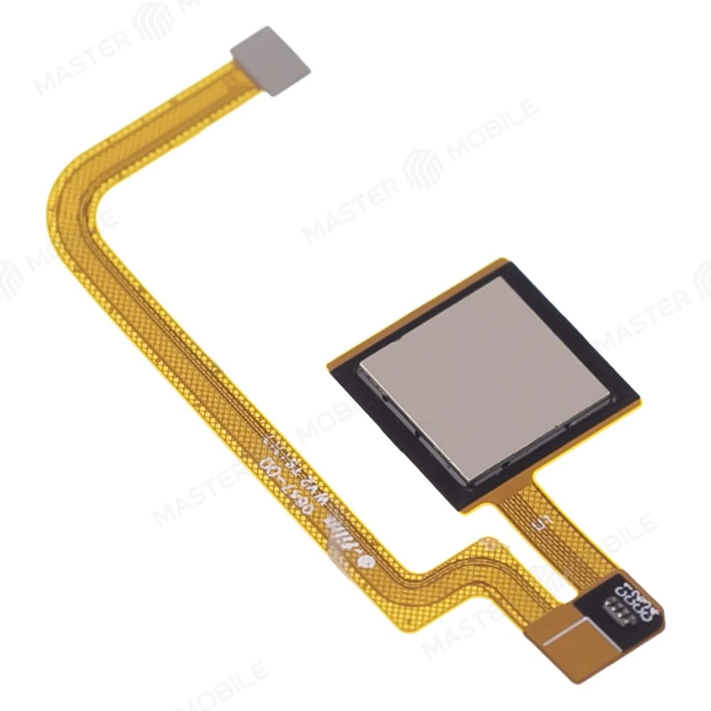 Шлейф для Xiaomi Mi Max 2 (MDE40) с комп. + сканер отпечатка пальца (золотистый)  фото №3