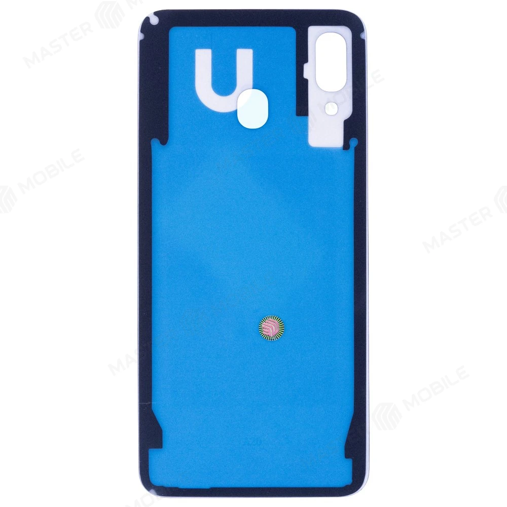 Задняя крышка для Samsung A205 Galaxy A20 (синий) фото №2
