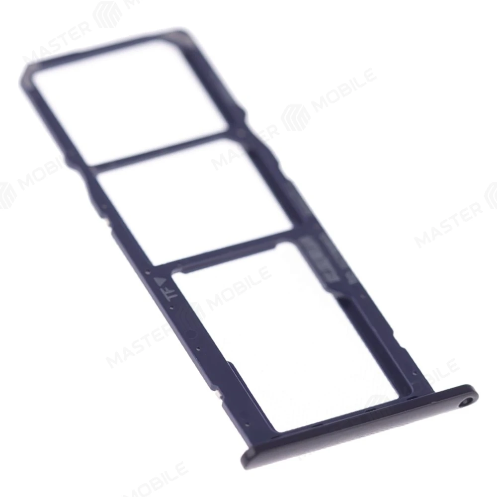 Держатель сим-карты для Huawei Honor 8C (BKK-AL10) (синий) фото №3