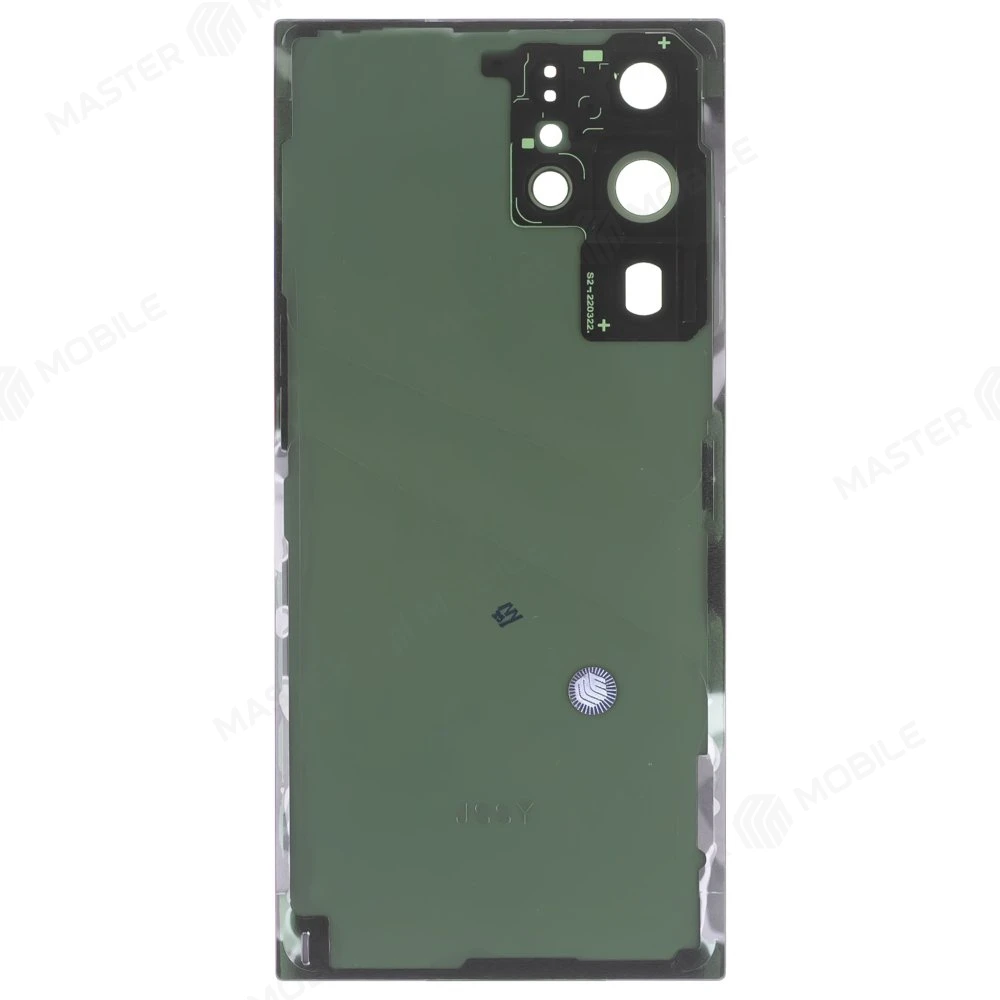 Задняя крышка для Samsung S908 Galaxy S22 Ultra (белый) (в сборе со стеклом камеры) фото №2