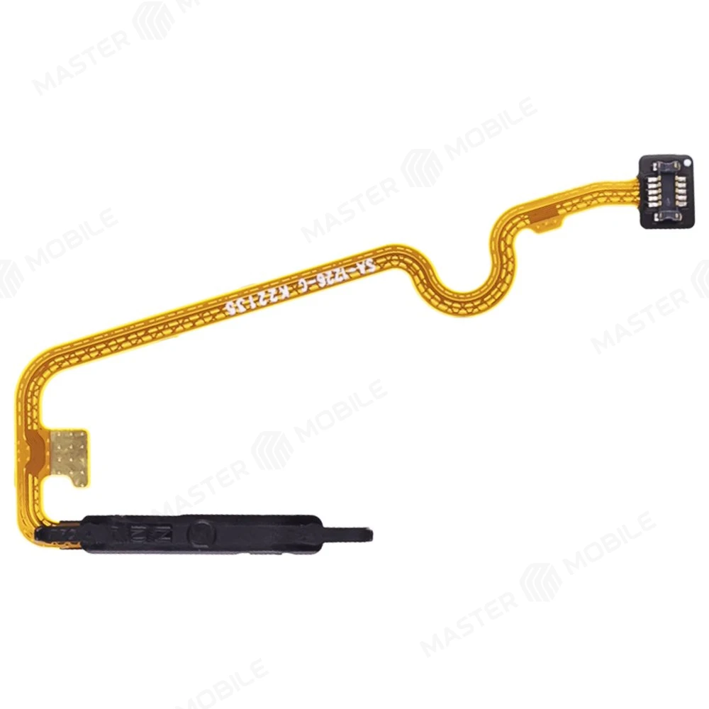 Шлейф для Tecno Pova 4 Pro (LG8n) с комп. + сканер отпечатка пальца (черный)  фото №2