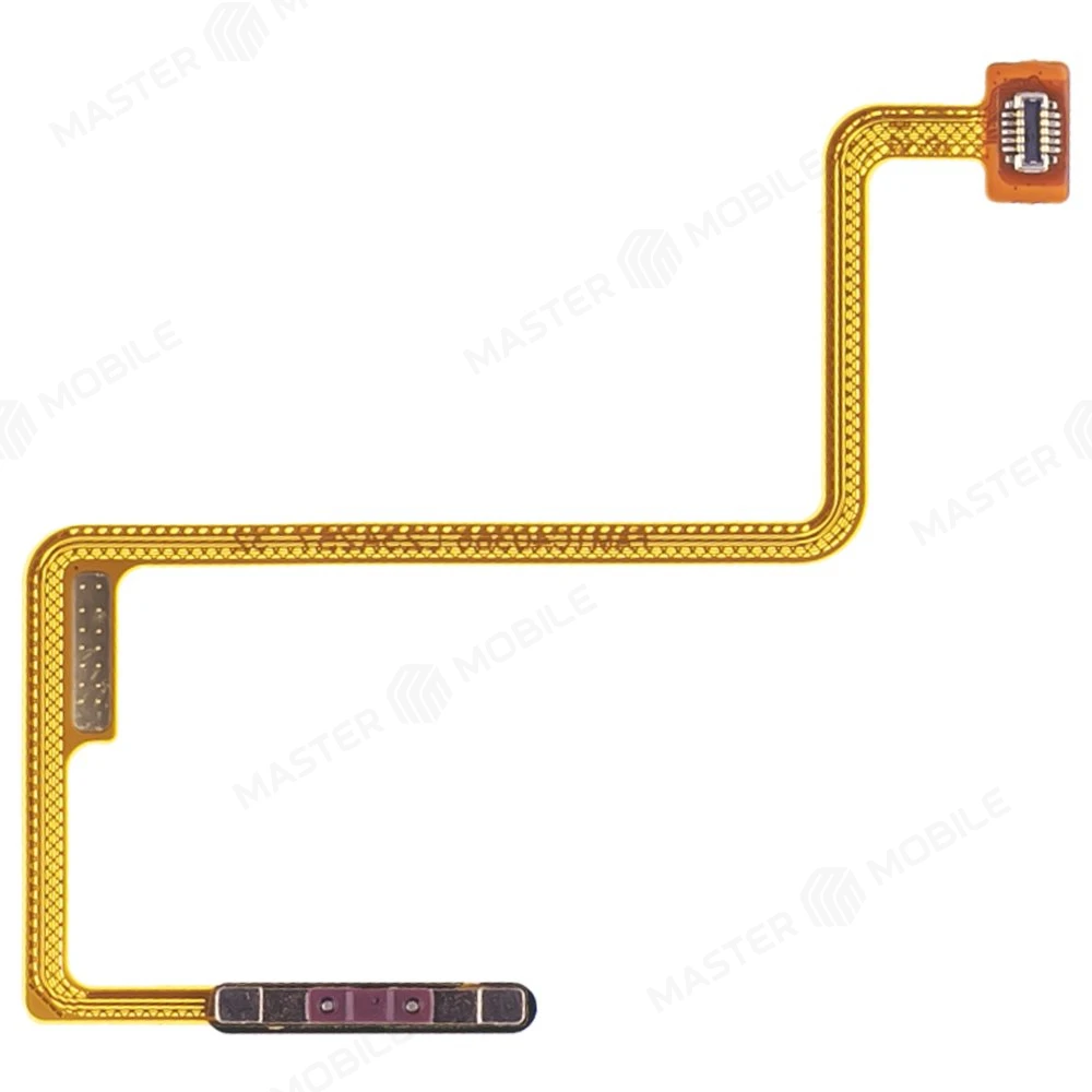 Шлейф для Realme 10 Pro 5G (RMX3661) с комп. + сканер отпечатка пальца (черный)  фото №2