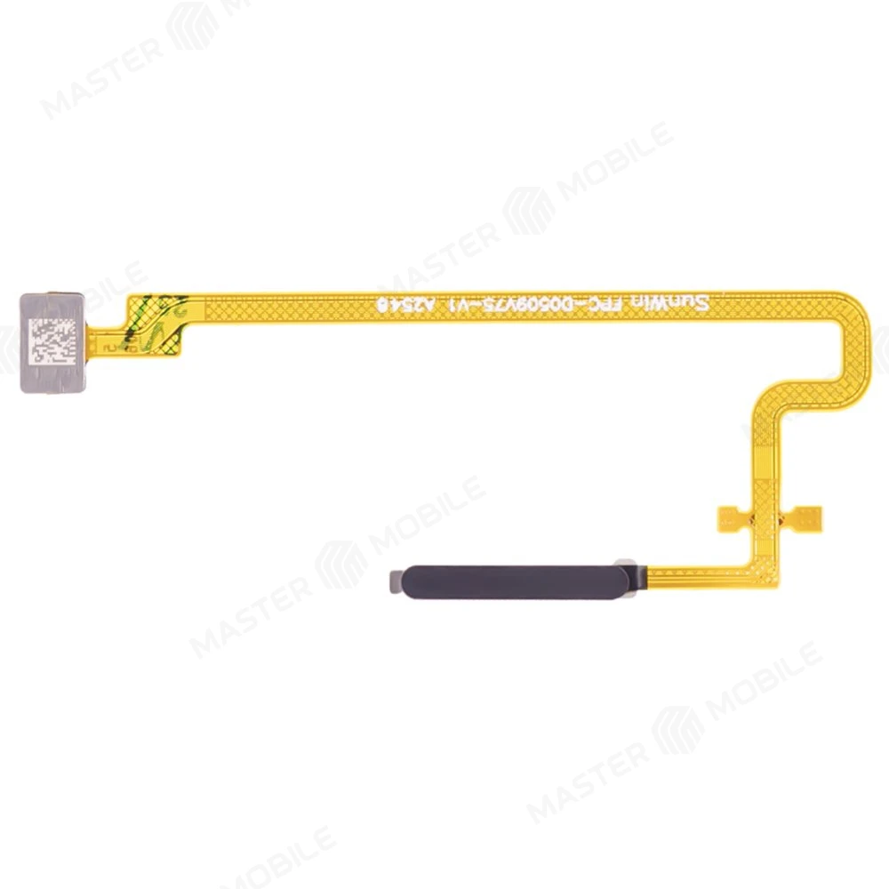 Шлейф для Infinix Hot 30 (X6831) с комп. + сканер отпечатка пальца (черный)  фото №1