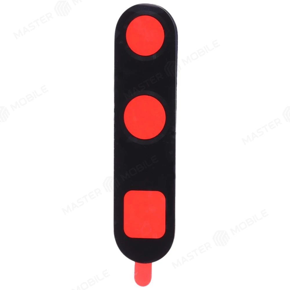 Стекло задней камеры для Huawei P30 Pro (VOG-L29) (без рамки) (черный) фото №1