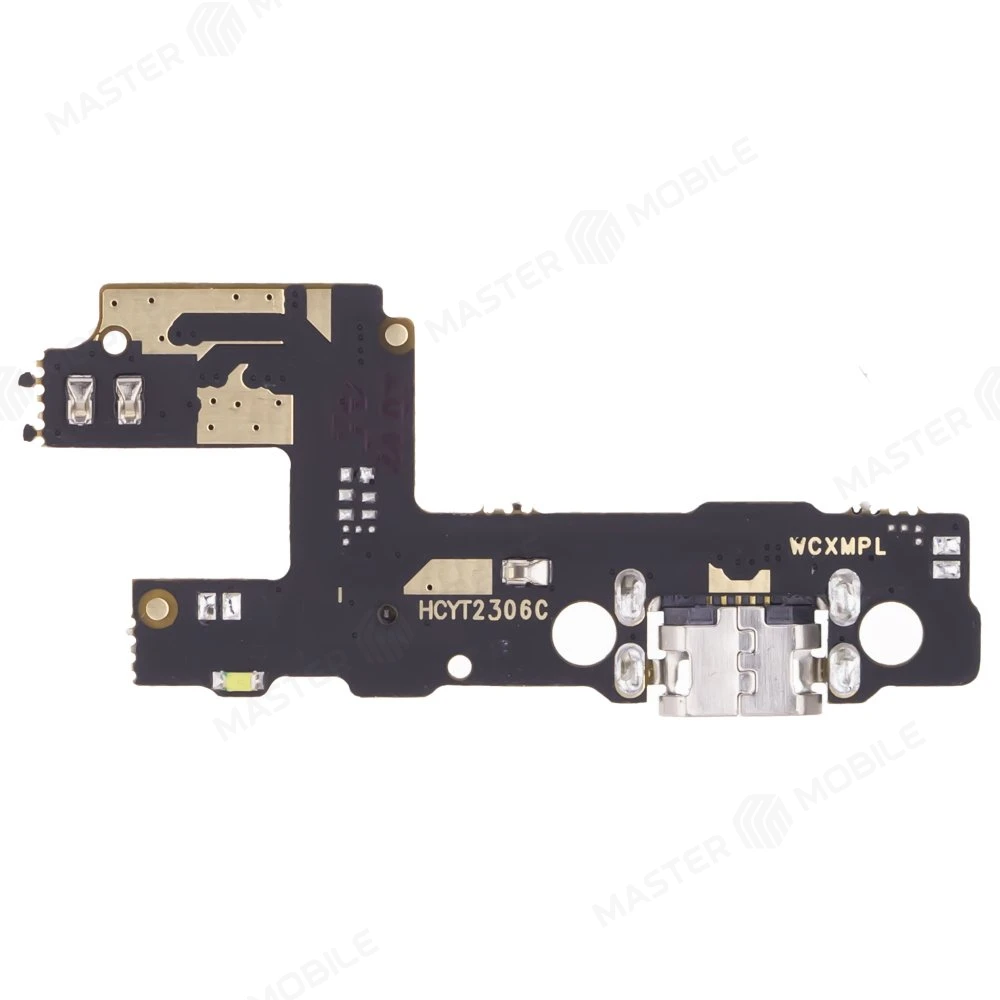 Нижняя плата для Xiaomi Mi Play (M1901F9E) с комп. + разъем зарядки + микрофон  фото №2