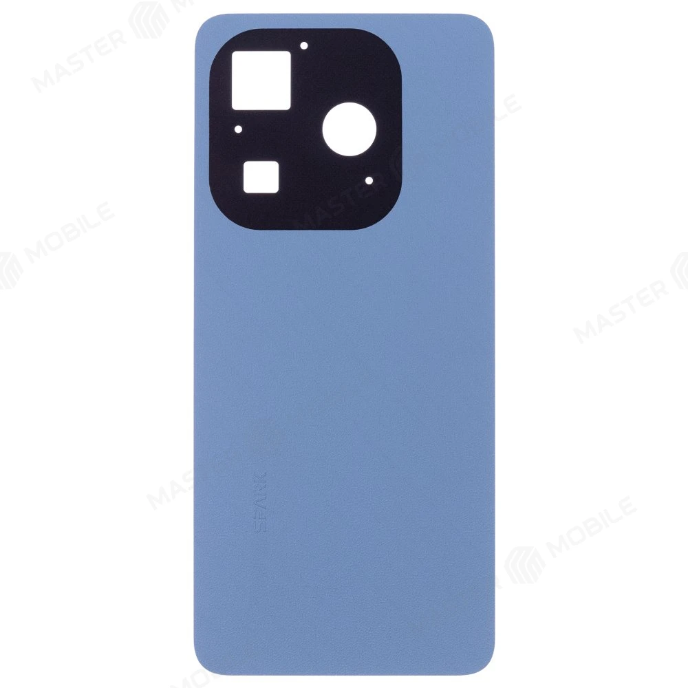 Задняя крышка для Tecno Spark 20 (KJ5) (голубой) фото №1