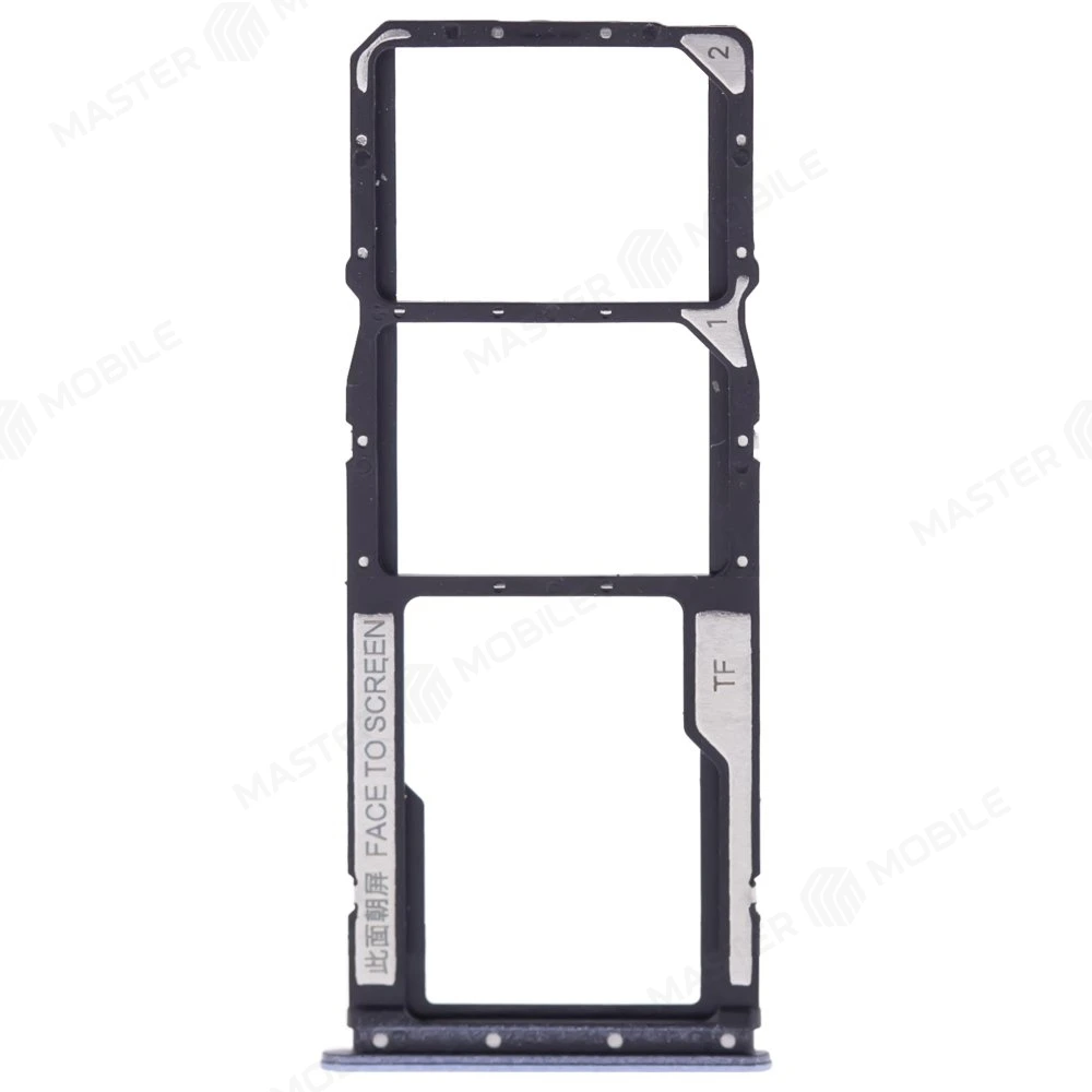 Держатель сим-карты для Xiaomi Poco M4 5G (22041219PG) (голубой) фото №1