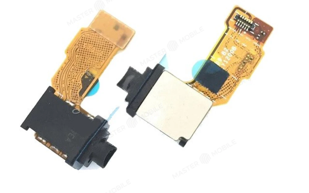 Аудио разъем (гарнитура) для Sony E5603 Xperia M5/E5633 Xperia M5 Dual на шлейфе  