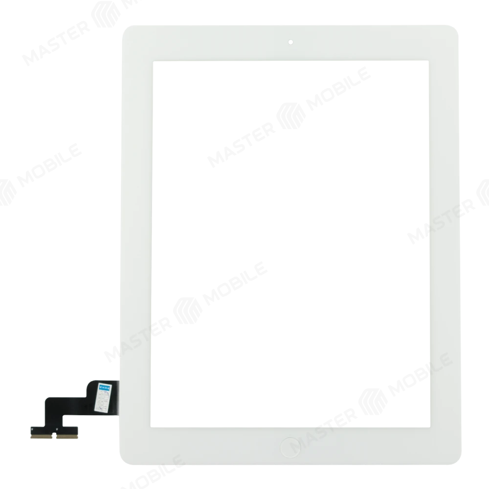 Тачскрин для Apple iPad 2 (A1395/A1396/A1397) + кнопка Home (белый)  фото №1