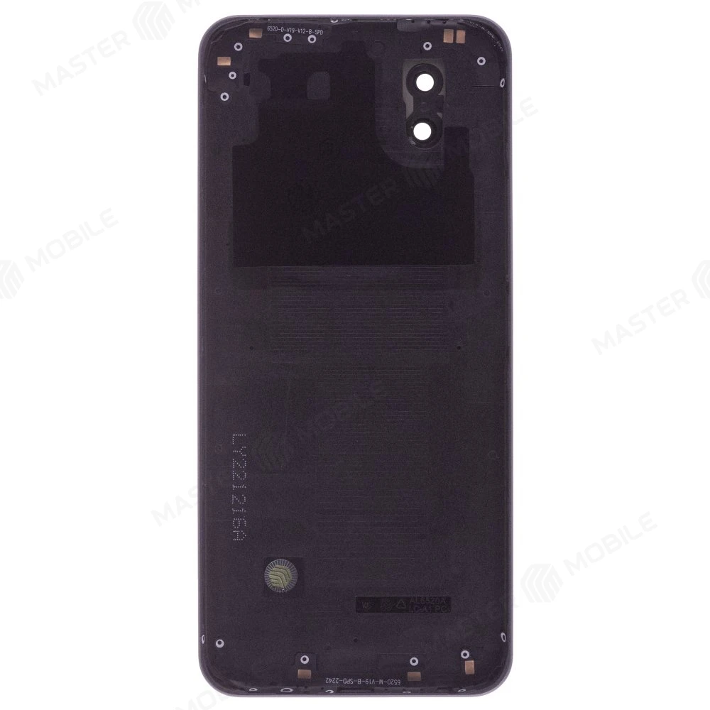 Задняя крышка для Vivo Y02 (V2217) (серый) (в сборе со стеклом камеры) фото №2