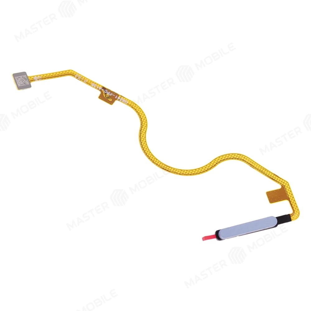 Шлейф для Infinix Note 12 (X663D) с комп. + сканер отпечатка пальца (синий)  фото №3