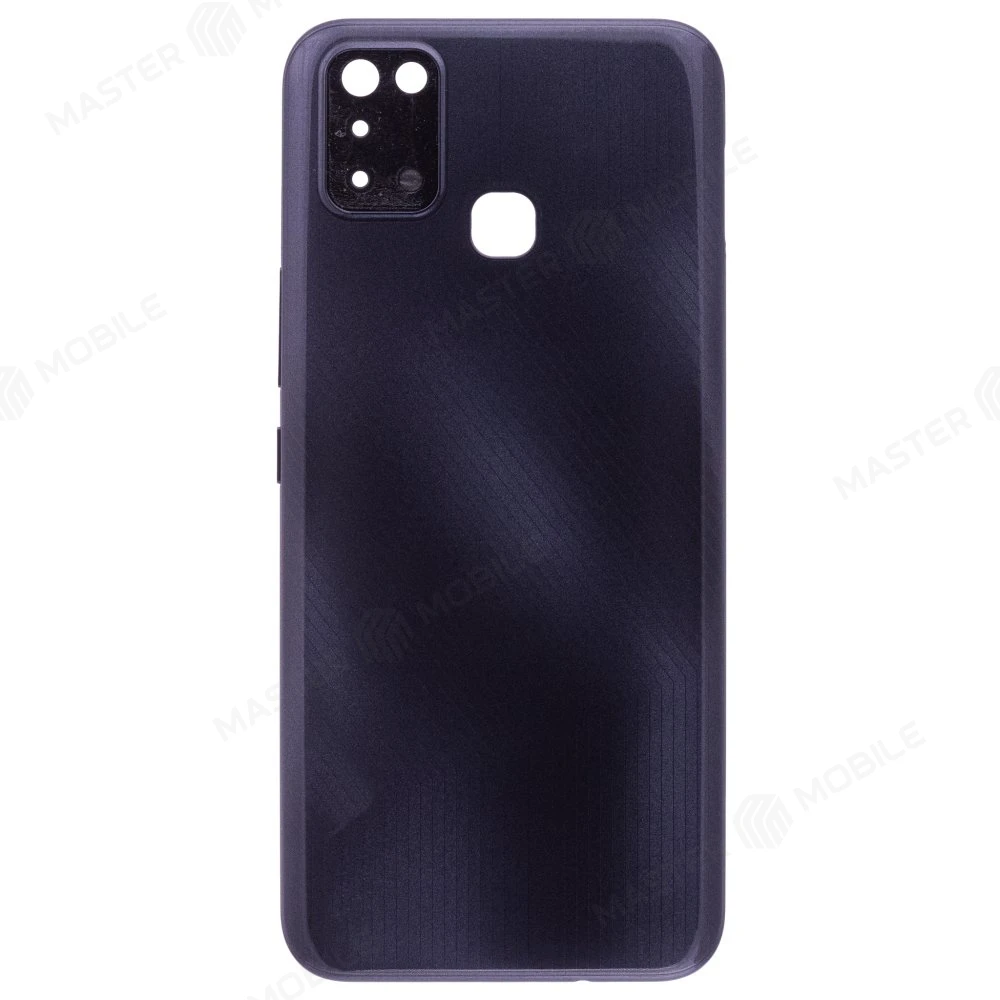 Задняя крышка для Infinix Hot 10 Lite (X657B) (черный) фото №1