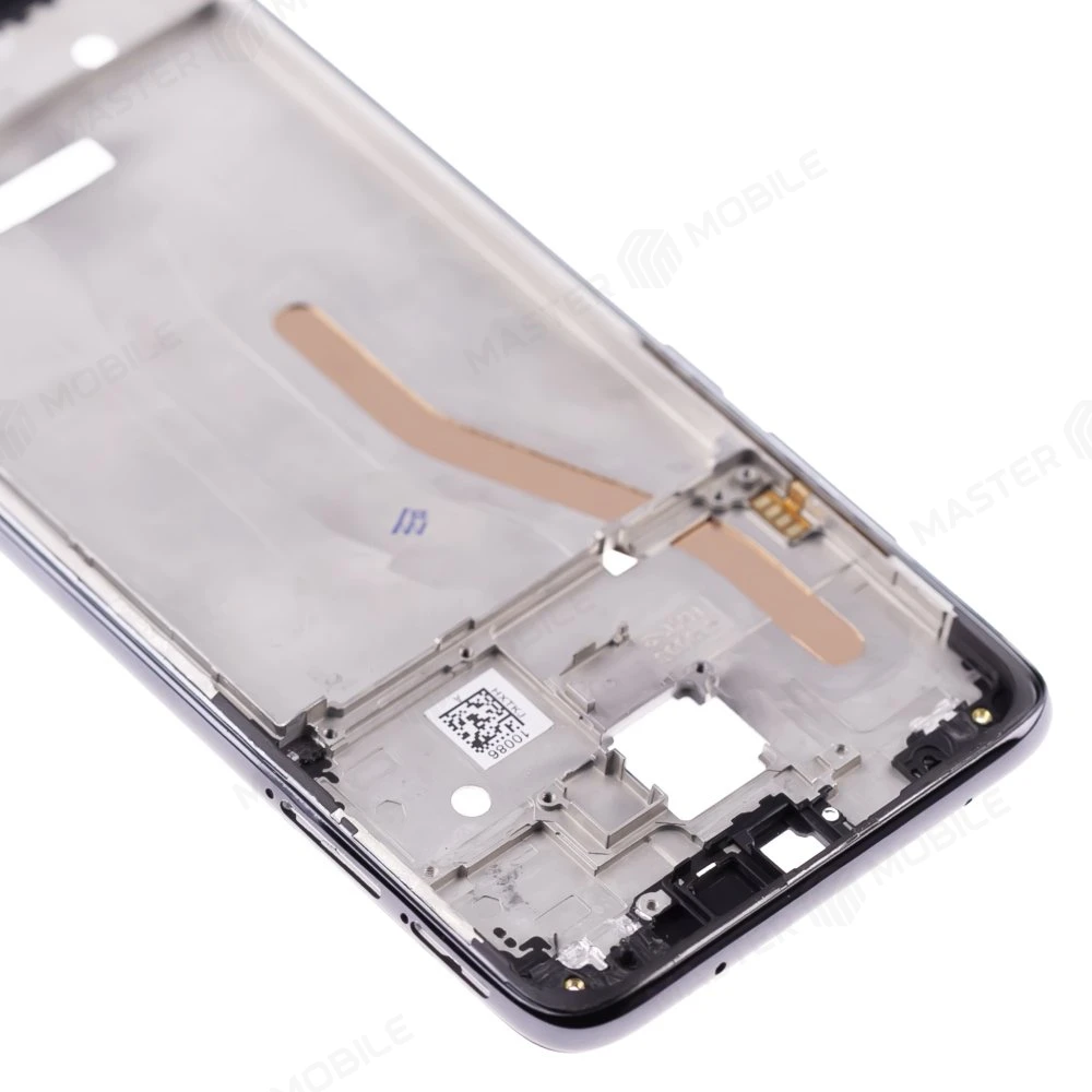 Рамка дисплея для Xiaomi Redmi Note 8 Pro (M1906G7G) (2 отверстия SIM) (черный) фото №3