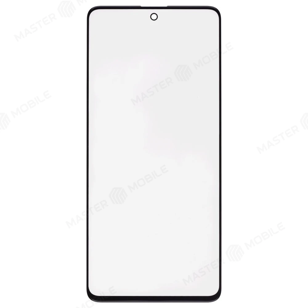 Стекло модуля для Samsung A515 Galaxy A51 / M317 Galaxy M31s + OCA (черный) (Premium) фото №1