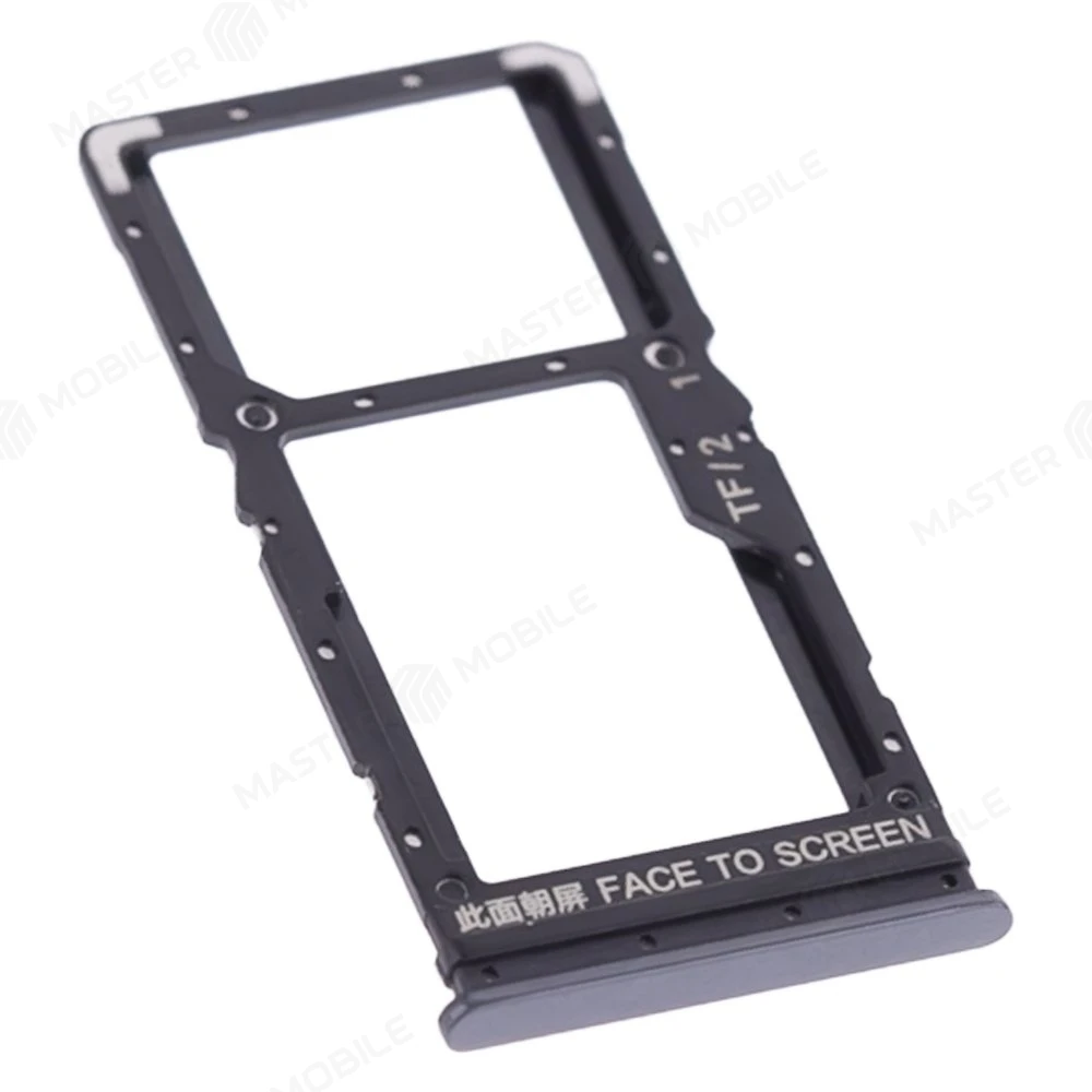 Держатель сим-карты для Xiaomi Redmi 10 2022 (22011119UY) (серый)  фото №3