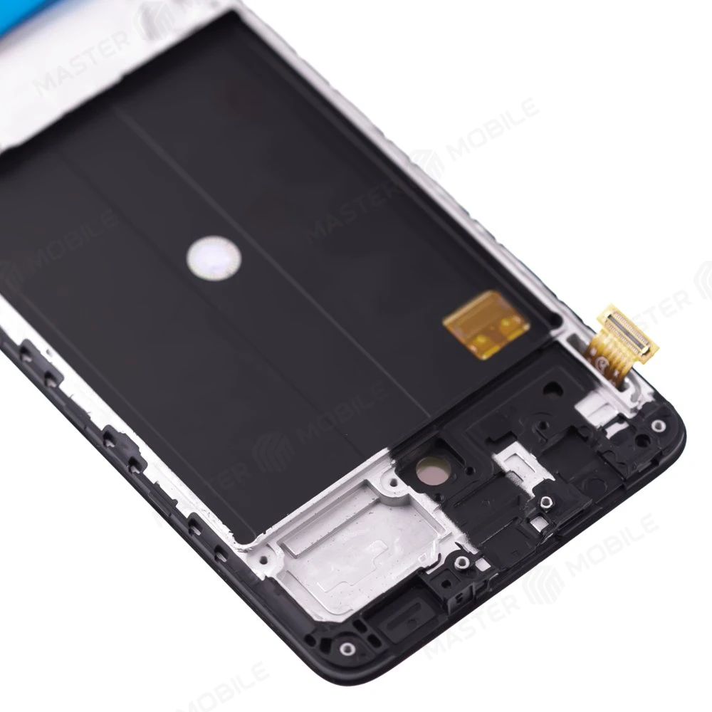 Дисплей для Samsung A515 Galaxy A51 + тачскрин (черный) (в рамке) (OLED) (Full Size) фото №4