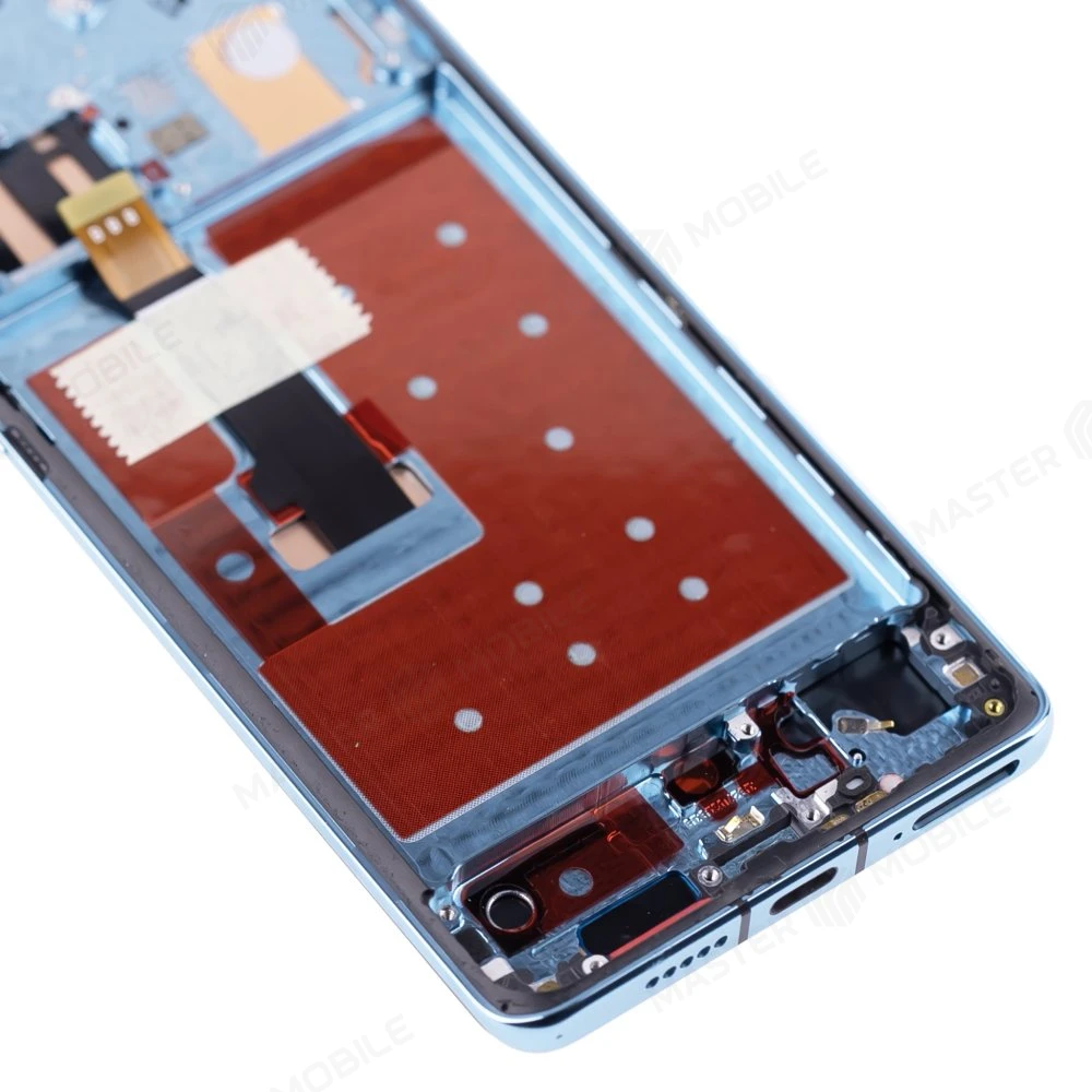 Дисплей для Huawei P30 Pro (VOG-L29) + тачскрин (синий) (в рамке) (ORIG100) (SP) фото №4