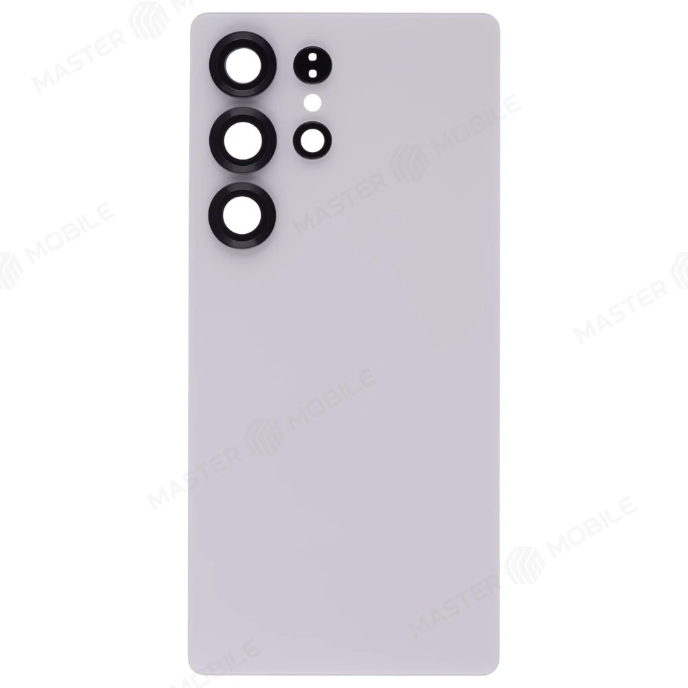 Задняя крышка для Samsung S938 Galaxy S25 Ultra (серебристый) (в сборе со стеклом камеры) фото №1