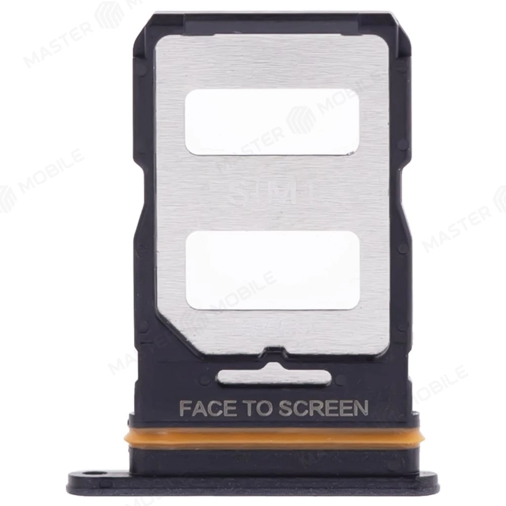 Держатель сим-карты для Xiaomi Poco F4 GT (21121210G) (черный) фото №1