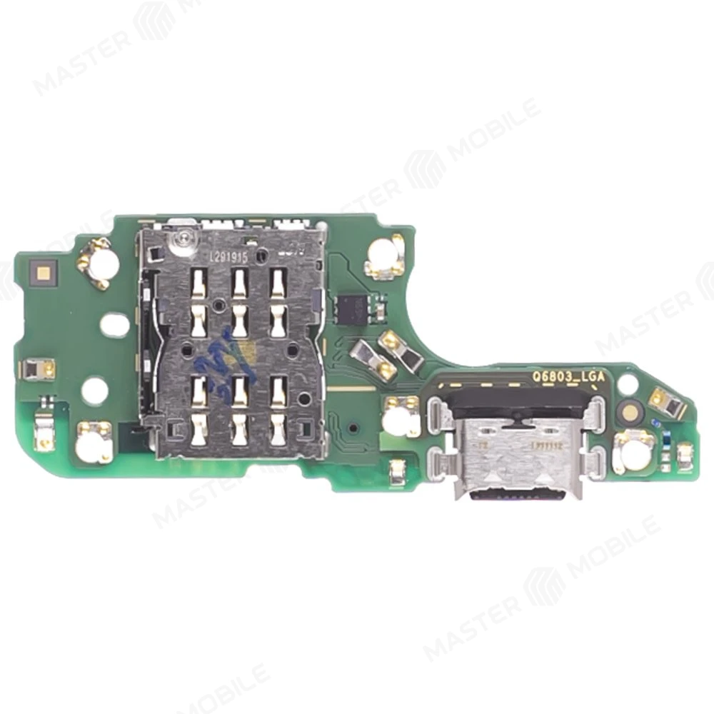 Нижняя плата для Huawei Nova 10 SE (BNE-LX1) / Nova 12 SE (BNE-LX1) с комп. + разъем зарядки + микрофон + разъем SIM (ORIG100)  фото №2