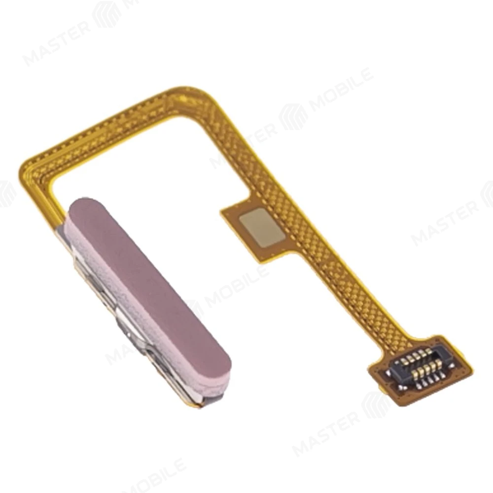 Шлейф для Xiaomi Mi 11 Lite (M2101K9AG) / 11 Lite 5G NE (2109119DG) с комп. + сканер отпечатка пальца (кнопка включения) (розовый)  фото №3