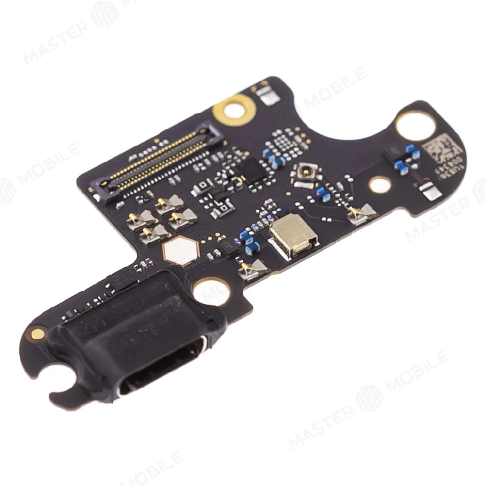 Нижняя плата для Xiaomi Mi 8 Lite (M1808D2TG) с комп. + разъем зарядки + микрофон (ORIG100)  фото №3