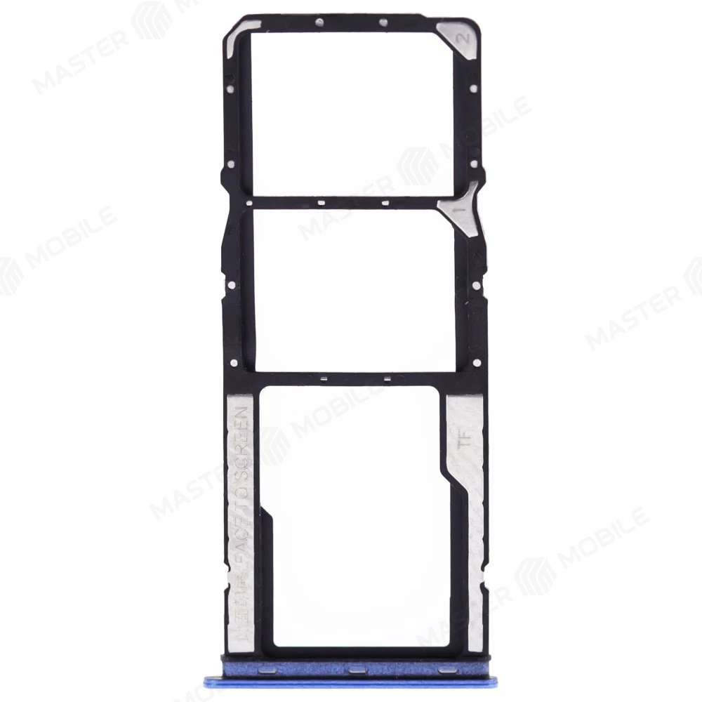 Держатель сим-карты для Xiaomi Redmi 10C (220333QNY) (синий) фото №1